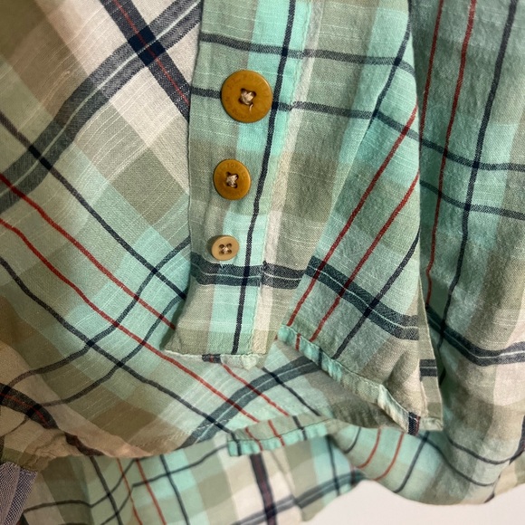 J L POWELL MEN’S SHIRT LONG SLEEVE COTTON BUTTON DOWN SHIRT SIZE MEDIUM - Picture 14 of 15